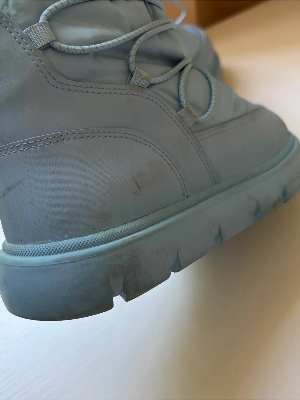 Hunter Kids' Cozy Insulated Waterproof Light Blue Winter Boots Size Youth 13